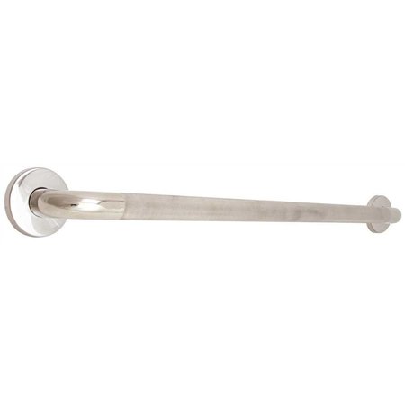 Premium Series 42x1.25in. Diamond Knurled Grab Bar Polished Stainless Steel 45in. Overall Length -  WINGITS, WGB5PSKN42